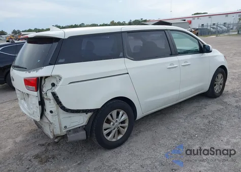 2016 Kia Sedona L из США, поврежденный, VIN KNDMA5C17G6180682